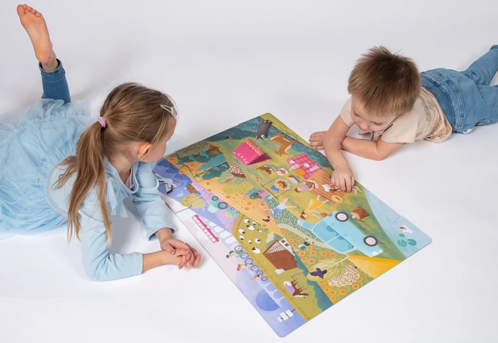 KukiKuk – VeľKé puzzle Na výlete
