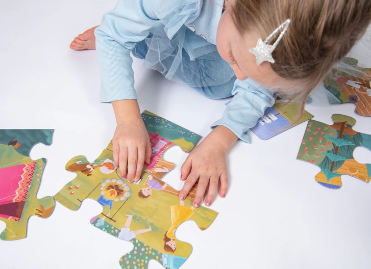 KukiKuk – VeľKé puzzle Na výlete