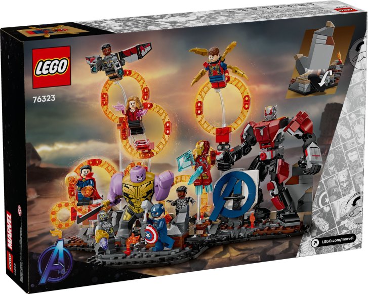 76323  Lego Marvel – Avengers: Endgame Posledný súboj