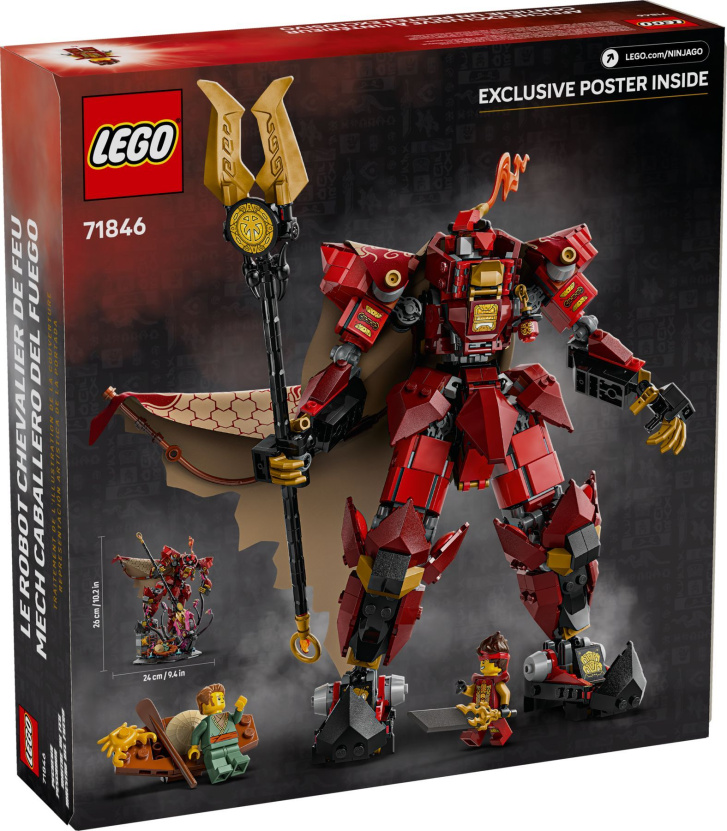 71846 Lego Ninjago – Robot Ohnivého rytiera