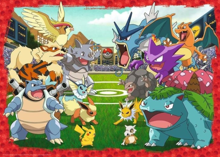 Puzzle 1000 - Pokémon