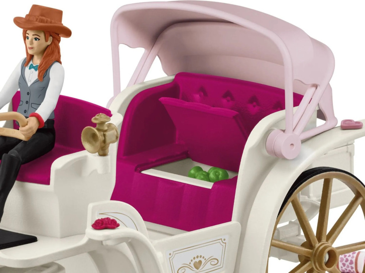 Schleich – Mladomanželia s kočom 42641