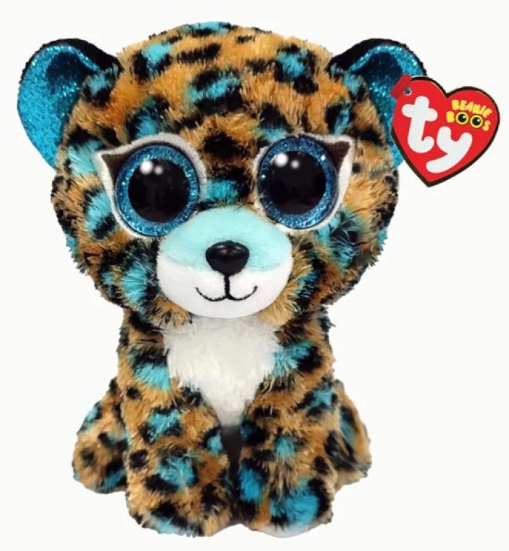 TY Beanie Boos - Plyšový leopard 15 cm