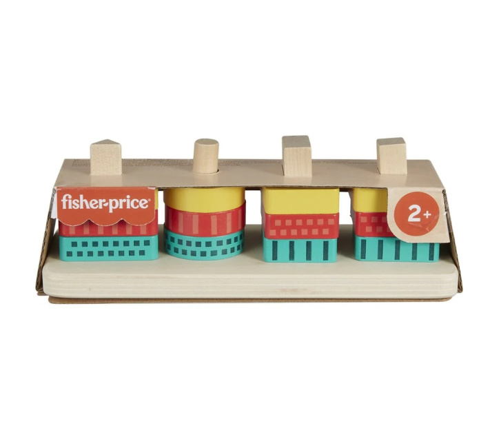 Fisher-Price - Drevená skladačka