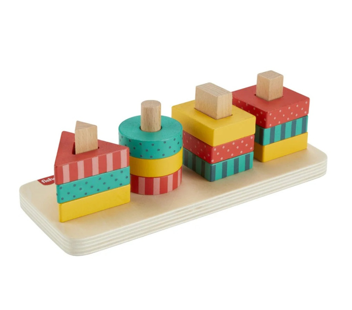 Fisher-Price - Drevená skladačka