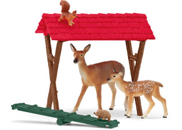 Schleich - Kŕmenie lesných zvierat 42658