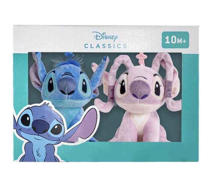 Stitch - Plyšový prívesok 2 ks