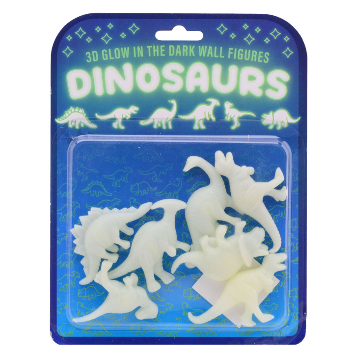 3D Svietacie dinosaury