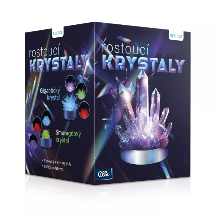 Albi Science - Rastúce kryštály