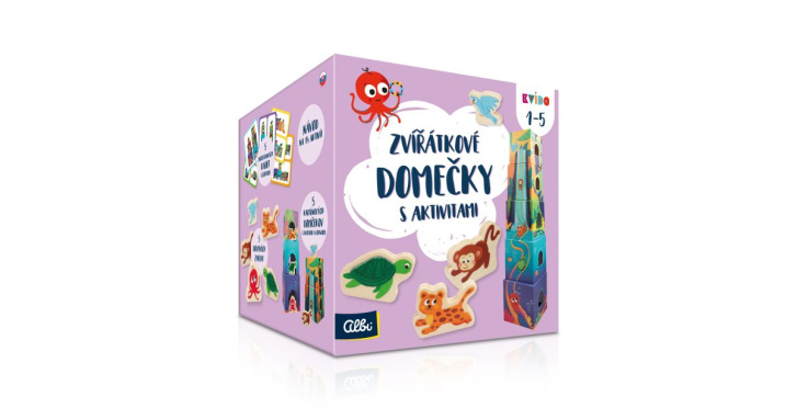Kvído - Domčeky pre zvieratá s aktivitami