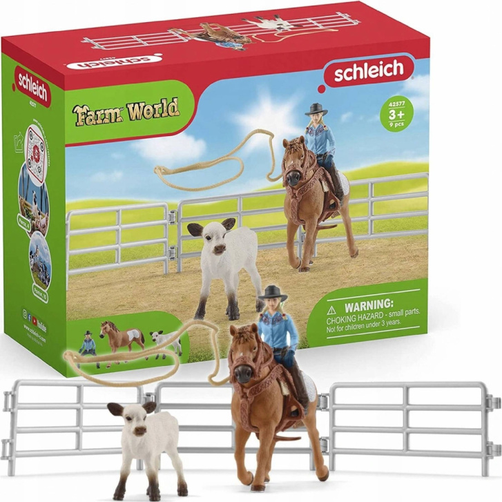 Schleich – Kovbojská zábava s lasom 42577