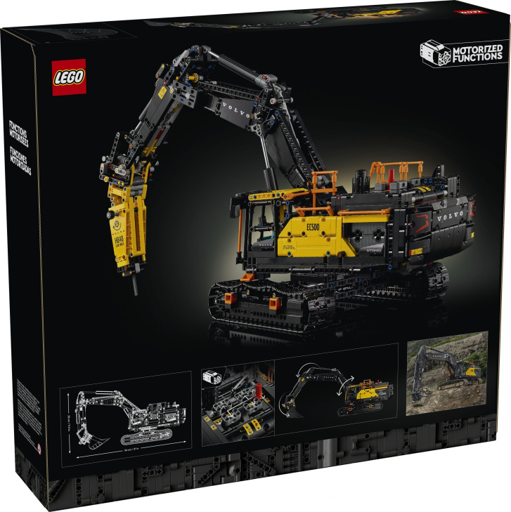 42215 Lego Technic – Bager Volvo EC500 Hybrid