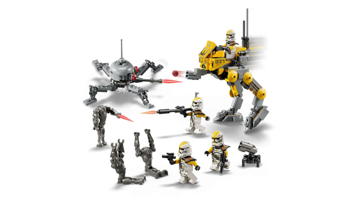 75431 Lego Star Wars – Bojový balíček klonových vojakov z 327. hviezdneho zboru
