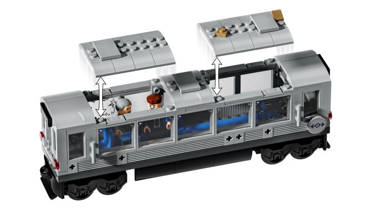76321 Lego Marvel – Spider-Man vs. Doc Ock: Scéna v metre
