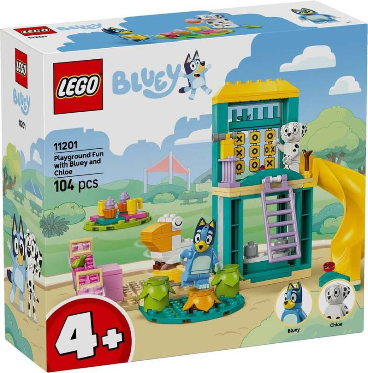 11201 Lego Bluey - Bluey, Chloe a zábava na ihrisku