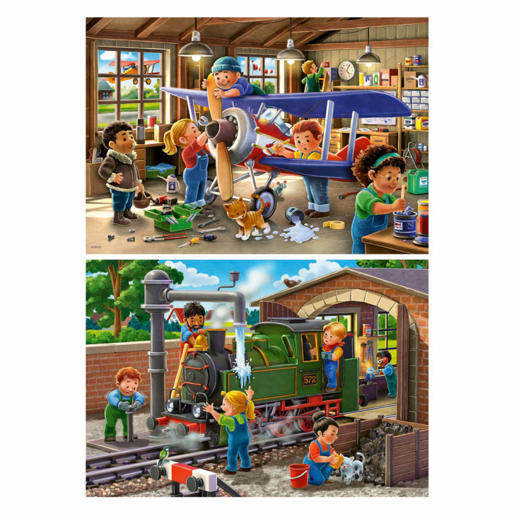Puzzle 2x24 - Staň sa opravárom