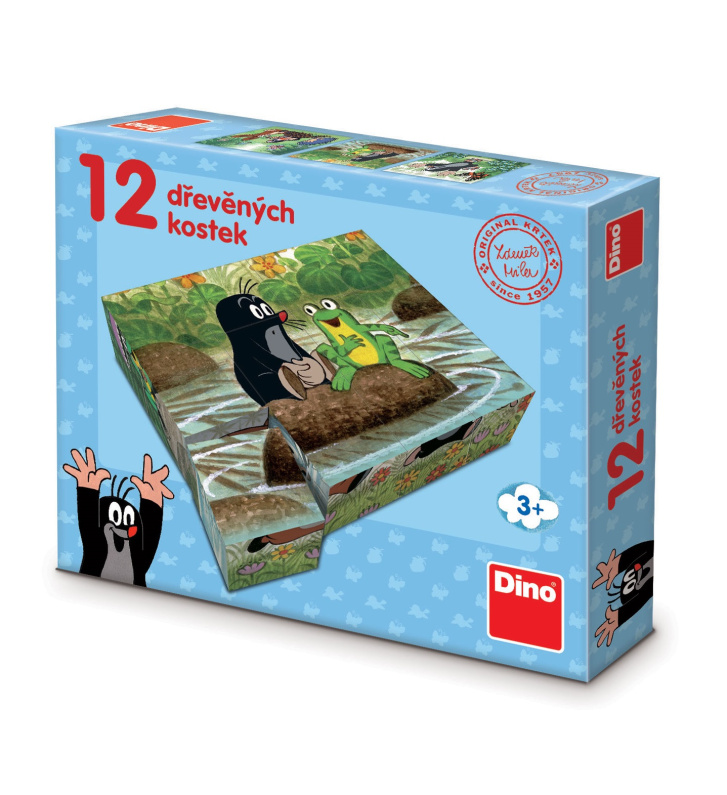 Krtko - Drevené kocky