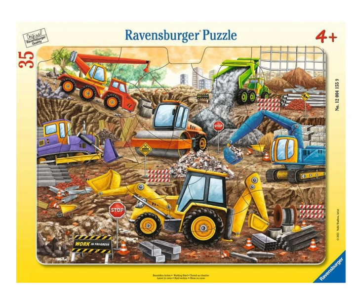 Puzzle 35 - Stavebné stroje