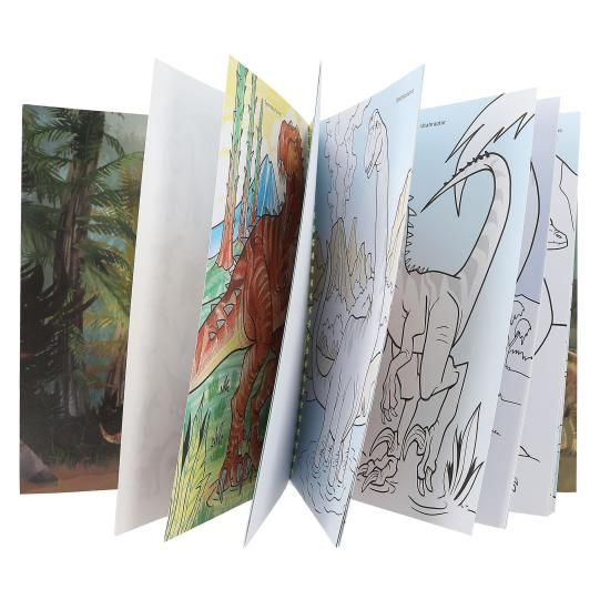 Dino World – Maľovanky s farbičkami