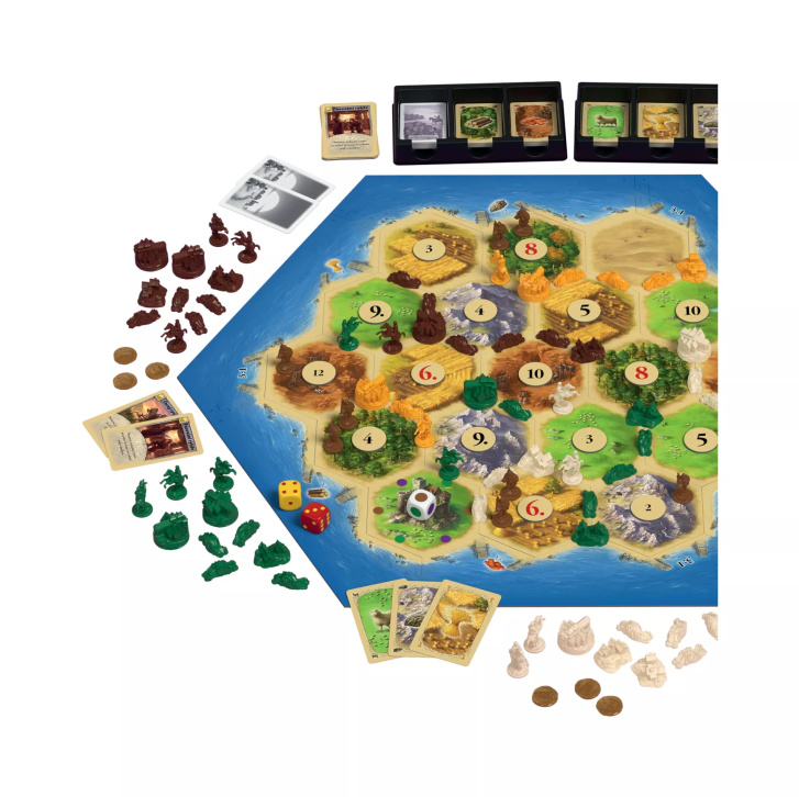 Hra Catan - Kupci a Barbari