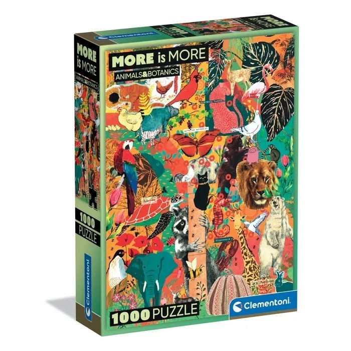 Puzzle 1000 – Zvieratá a botanika
