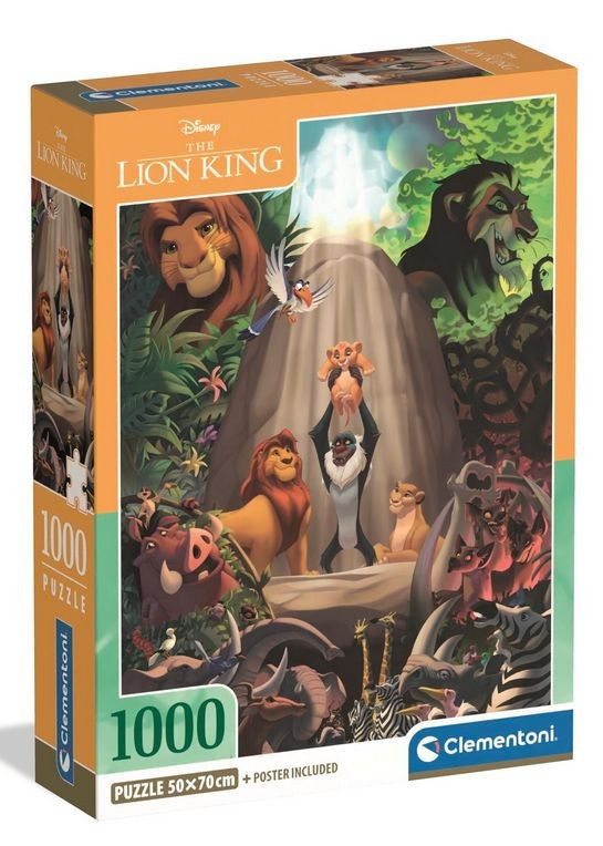 Puzzle 1000 – Leví kráľ