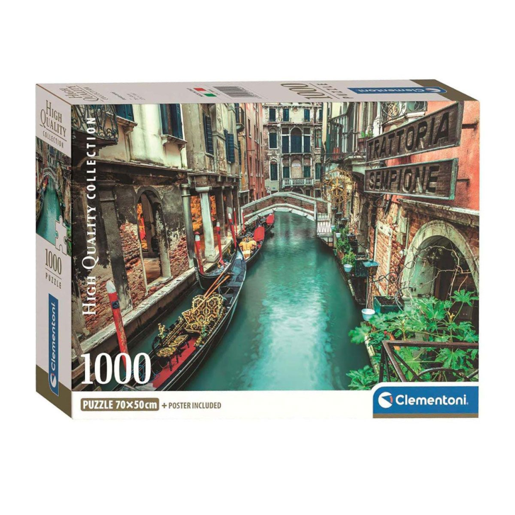 Puzzle 1000 – Benátsky kanál
