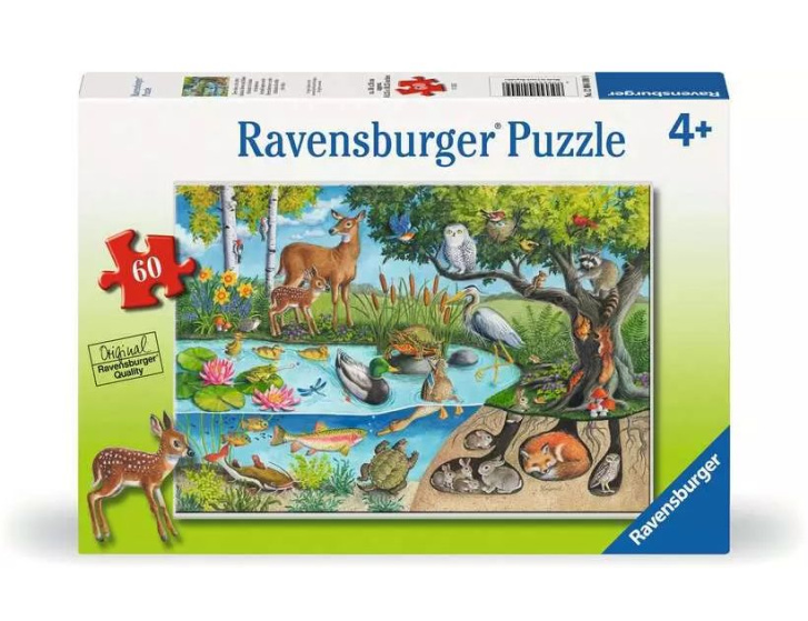 Puzzle 60 – Zvieratká