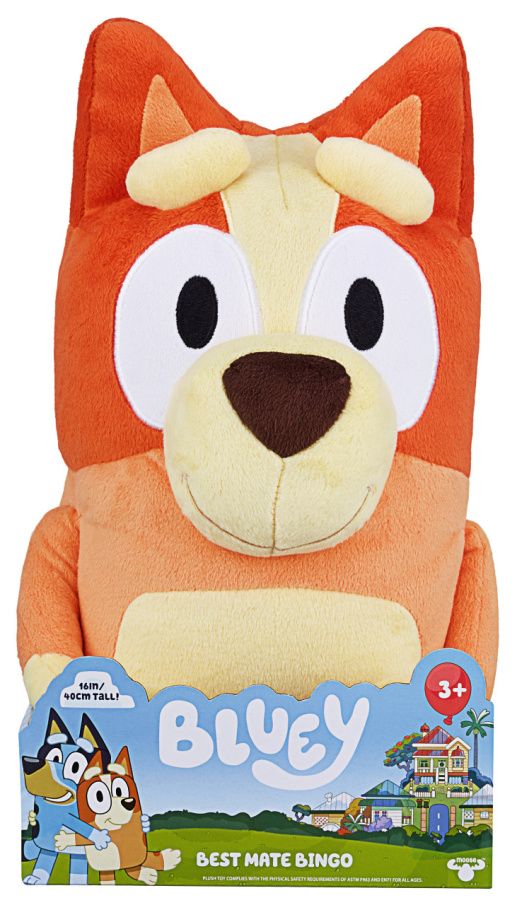 Bluey - Plyšová postavička Bingo 40 cm