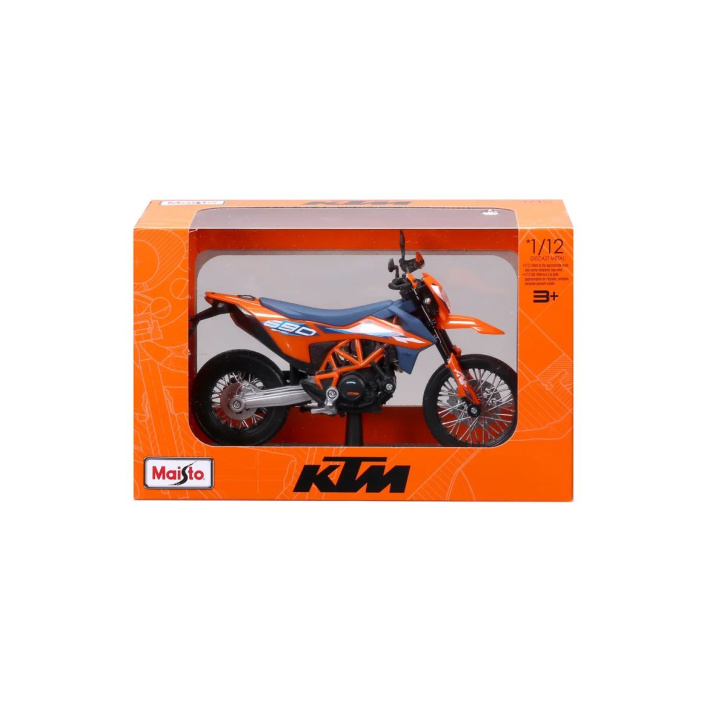 Motorka KTM 690 SMC R s podstavcom