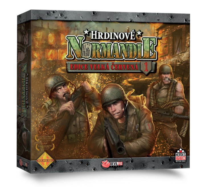 Hra - Hrdinovia Normandie: Edícia Veľká červená 1