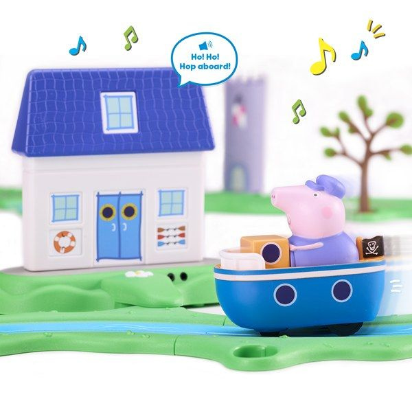 Peppa Pig – Dráha s loďou