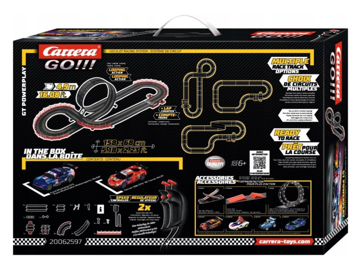 Carrera GO!!! Autodráha GT Powerplay
