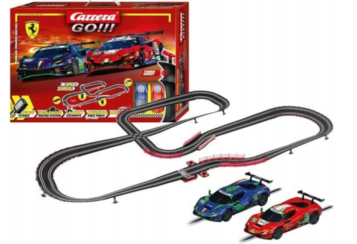 Carrera GO!!! Autodráha  Ferrari Power Racing