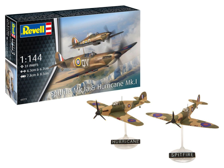 Revell – Spitfire Mk. Ia a Hurricane Mk. I