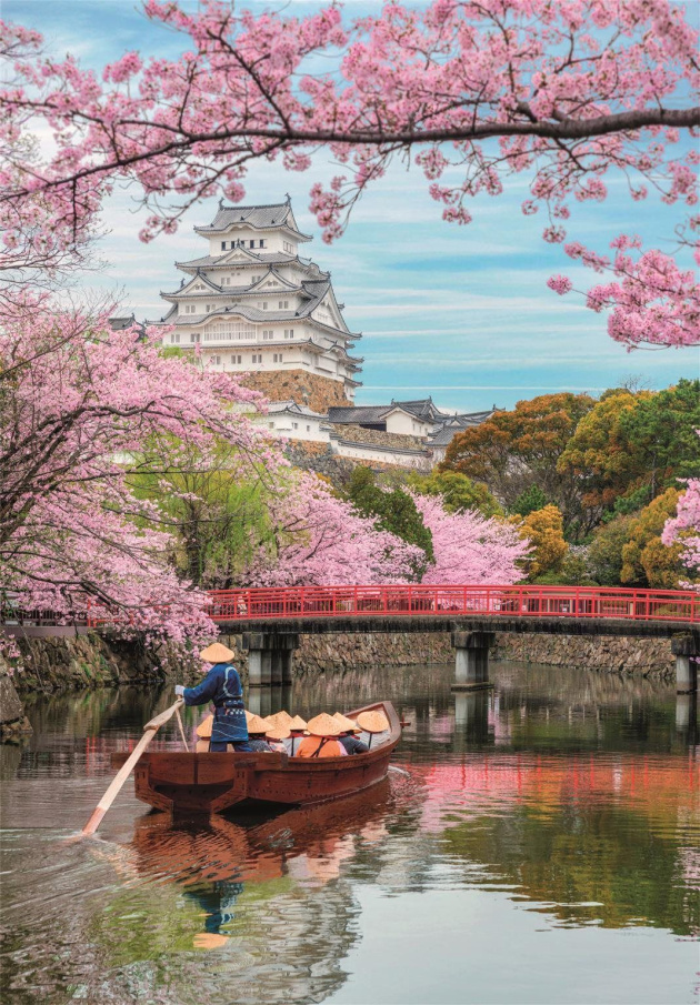 Puzzle 1000 – Hrad Himeji na jar