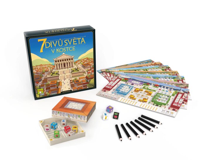 Hra – 7 divov sveta v kocke