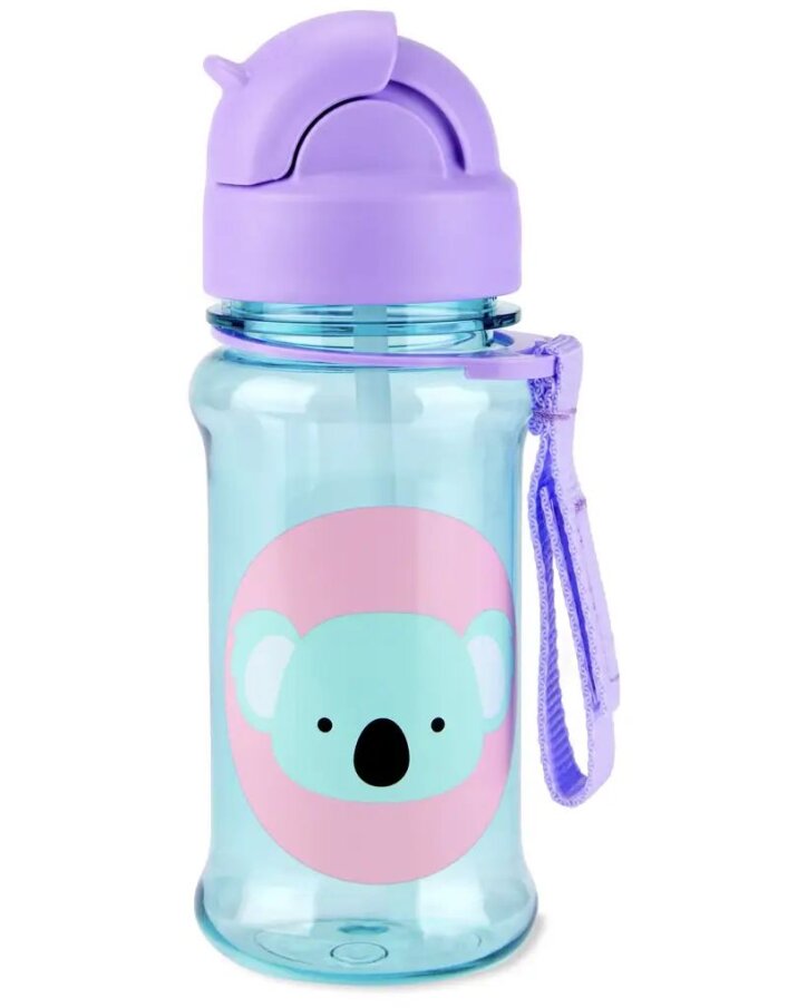 Fľaša so slamkou – Koala 355 ml