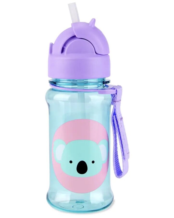 Fľaša so slamkou – Koala 355 ml