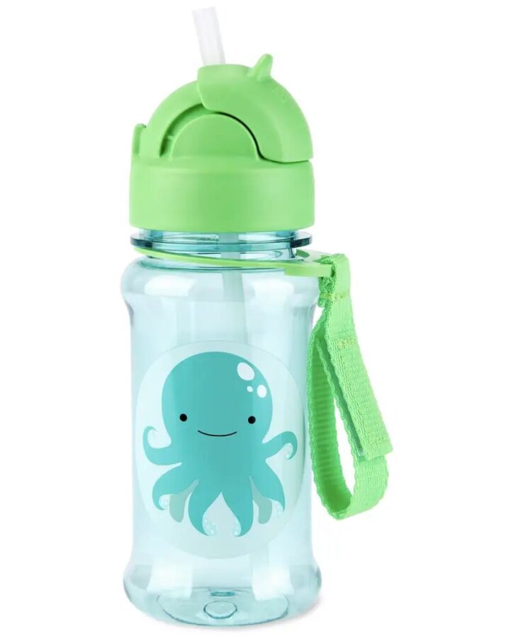 Fľaša so slamkou – Chobotnica 355 ml