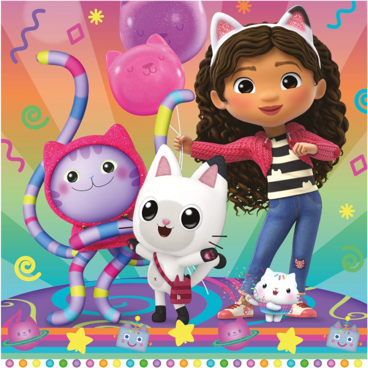 Puzzle 3x55 - Gabby’s Dollhouse