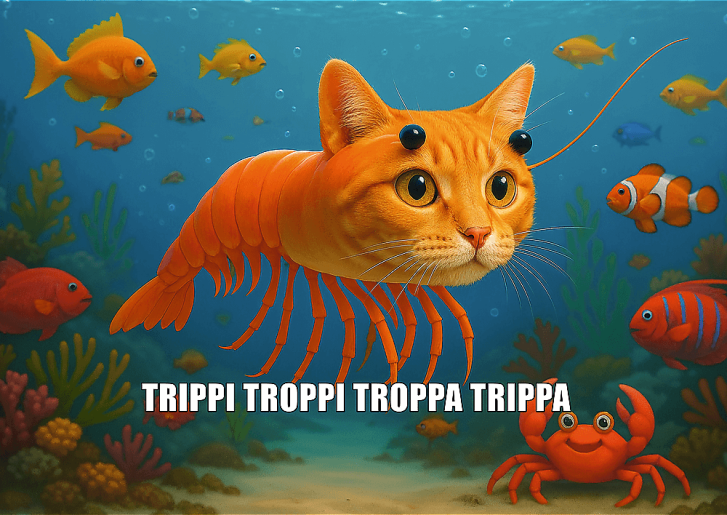 Puzzle 200 – Brainrot: Trippi Troppi Troppa Trippa