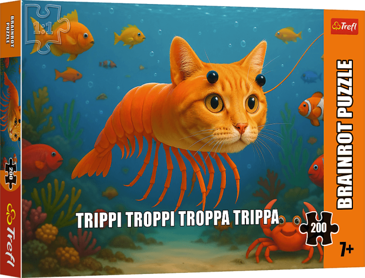 Puzzle 200 – Brainrot: Trippi Troppi Troppa Trippa