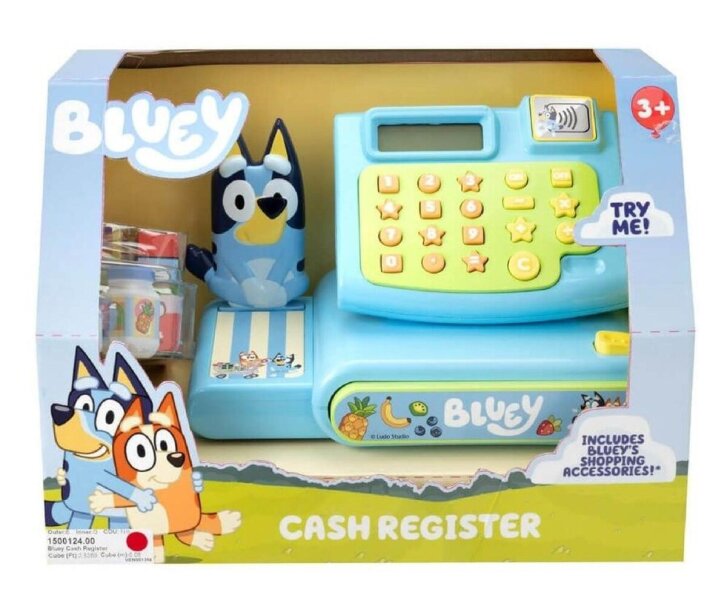 Bluey – Pokladňa s doplnkami