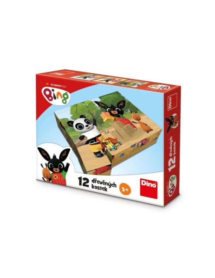 Bing – Drevené kocky 12 ks