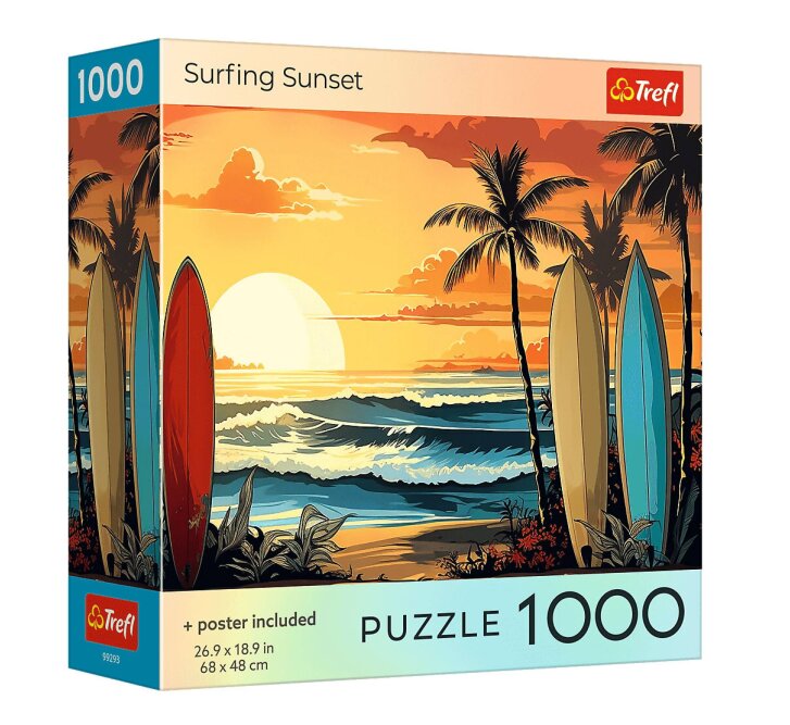 Puzzle 1000 – Surfovanie