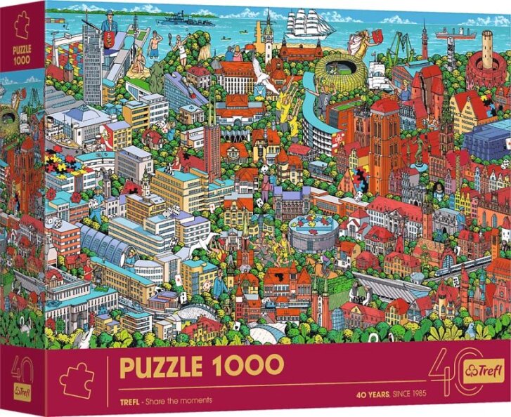 Puzzle 1000 – Trojmestie