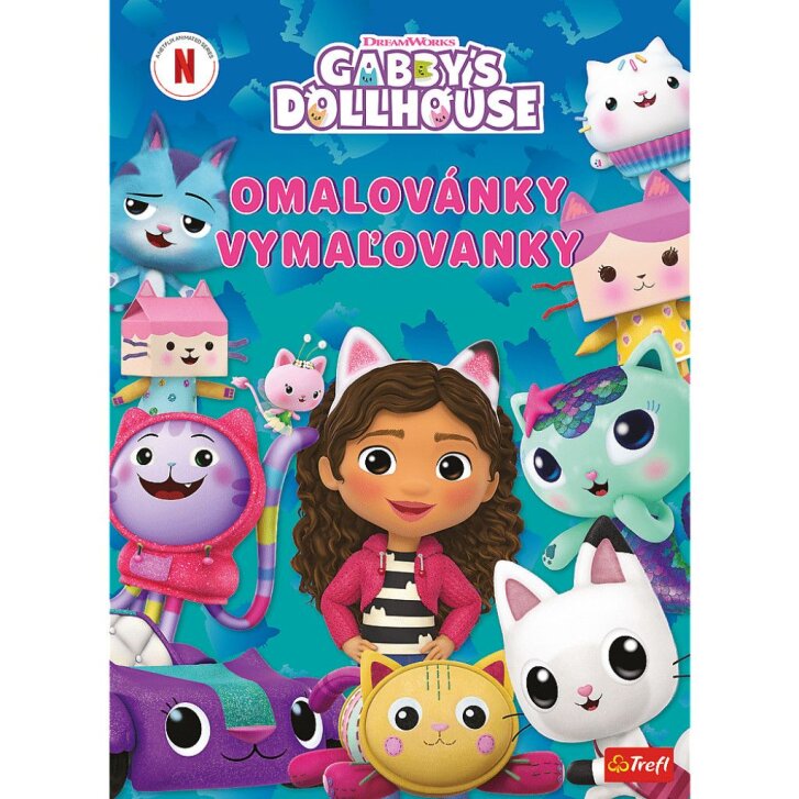 Gabby's Dollhouse – Vymaľovanky