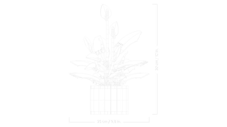 11504 Lego Botanicals – Lopatkovec