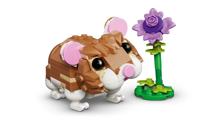 31376 Lego Creator – Roztomilý škrečok s kvetinou